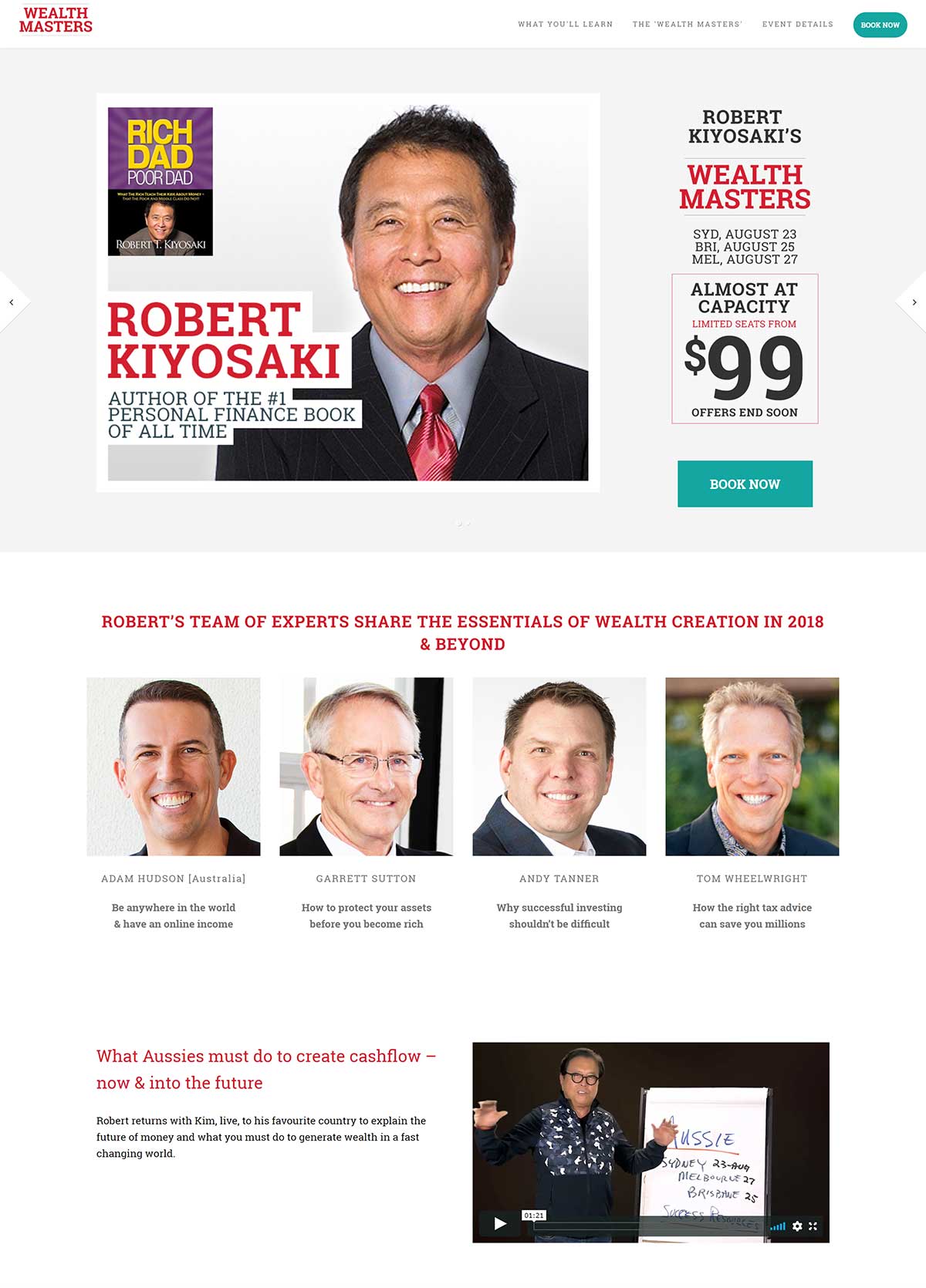 Robert Kiyosaki's Wealth Masters