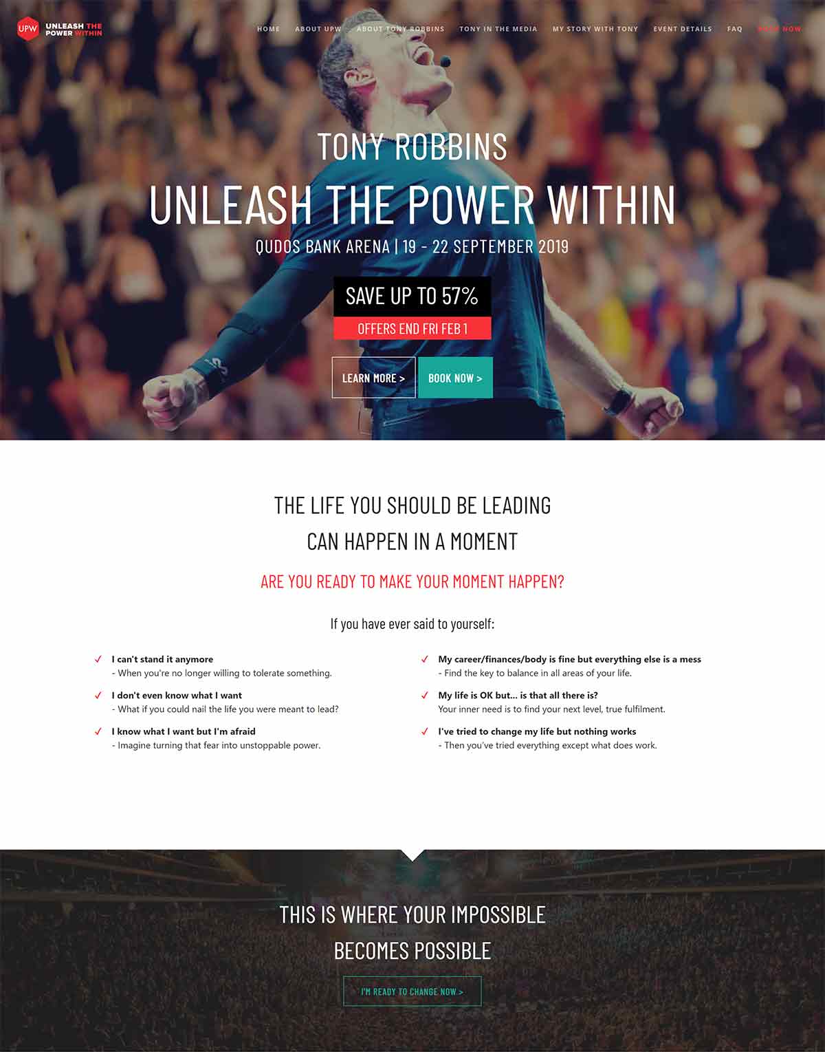 Tony Robbins' Unleash The Power Within