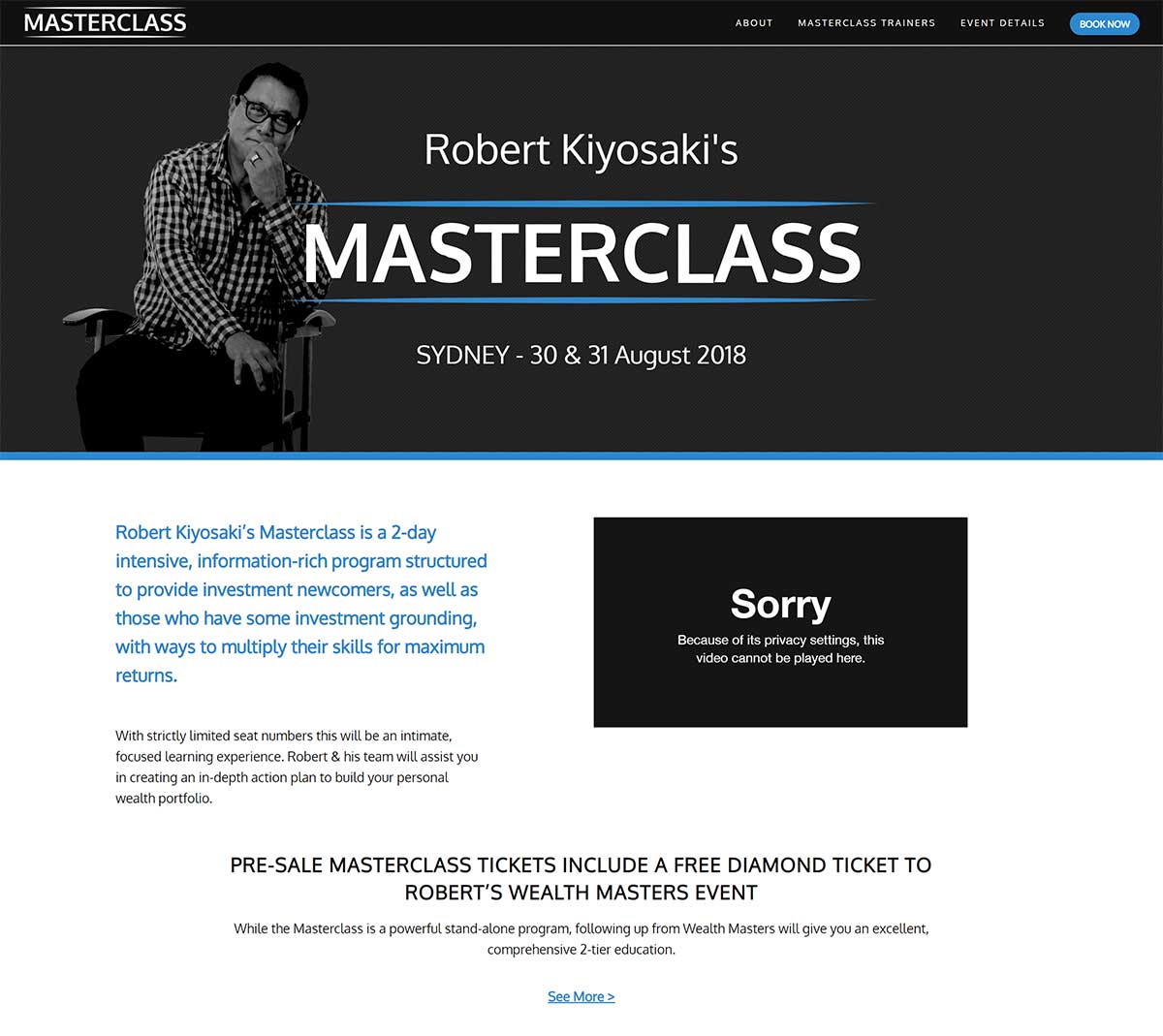 Robert Kiyosaki's Mentor Masterclass